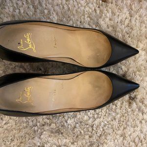 Christian Louboutin Apostrophy Pointed Red Pump